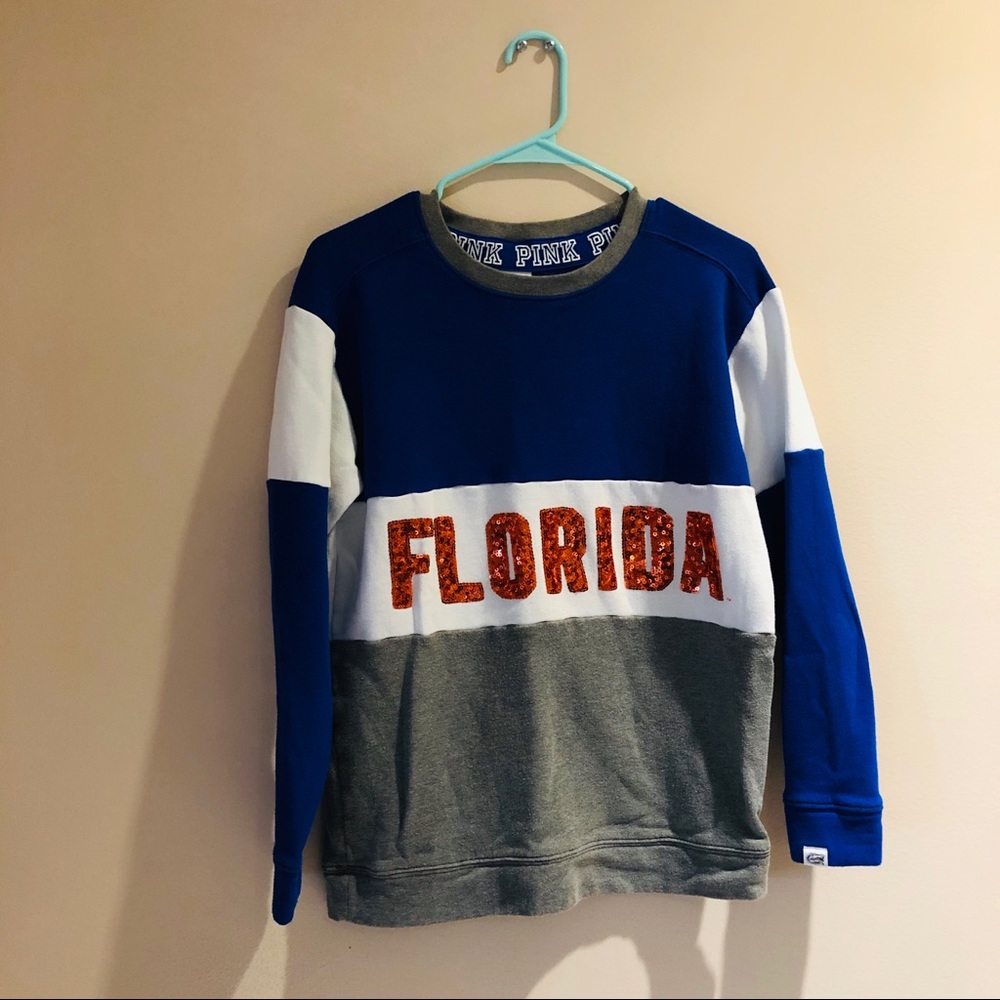 PINK FLORIDA GATORS CREWNECK